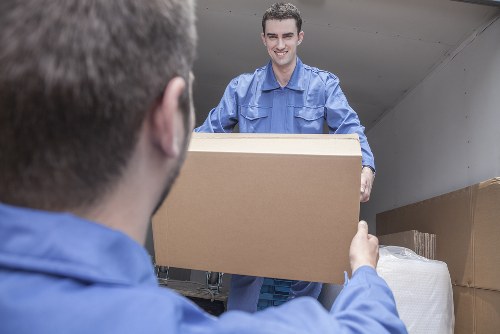 House removalists loading household items for a move in Hornchurch