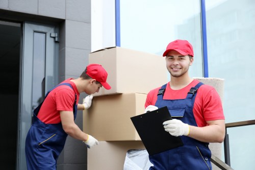 Customer service team reviewing a moving service complaint