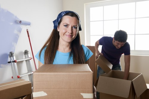 Packing and furniture handling for a house move in Hornchurch