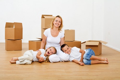 Local commercial removals team handling office move logistics in Hornchurch