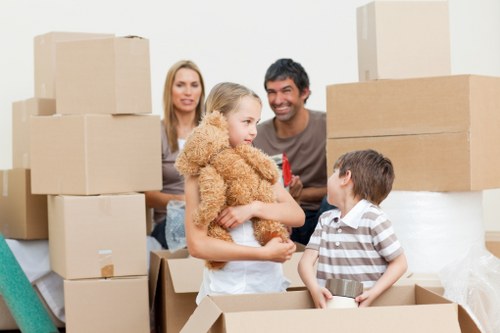 Furniture and box transport using a removal van in Hornchurch